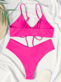 Luna Lace Up Luxe Bikini