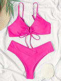 Luna Lace Up Luxe Bikini