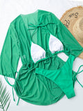 Luna Three Piece Swimsuit