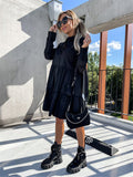 Luna Long Sleeve Tiered Mini Dress