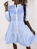 Luna Long Sleeve Tiered Mini Dress