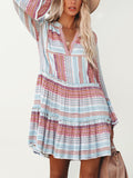 Luna Striped Casual Dress