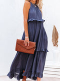Luna Long Luxe Dress