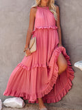 Luna Long Luxe Dress