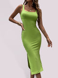 Luna Open Back Bodycon Dress