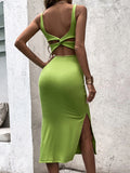 Luna Open Back Bodycon Dress
