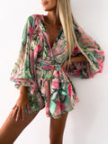 Luna Faux Wrap Romper