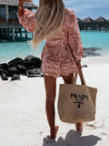 Luna Faux Wrap Romper