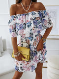 Luna Spring Summer Off Shoulder Dress