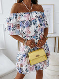 Luna Spring Summer Off Shoulder Dress
