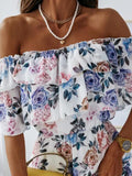 Luna Spring Summer Off Shoulder Dress