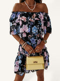 Luna Spring Summer Off Shoulder Dress