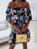 Luna Spring Summer Off Shoulder Dress