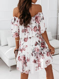 Luna Spring Summer Off Shoulder Dress
