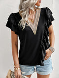 Luna Frill Trim Top