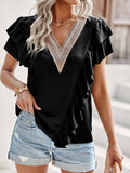 Luna Frill Trim Top
