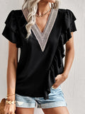 Luna Frill Trim Top