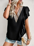 Luna Frill Trim Top