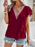 Luna Frill Trim Top