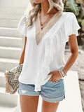 Luna Frill Trim Top