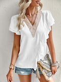 Luna Frill Trim Top