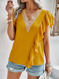 Luna Frill Trim Top