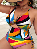 Luna Plus Push Up One Piece Swimsuit