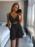 Luna Sophie Suit Shorts Tank Top Set