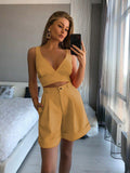 Luna Sophie Suit Shorts Tank Top Set