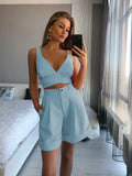 Luna Sophie Suit Shorts Tank Top Set