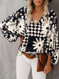 Luna Biz Floral Blouse