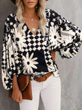 Luna Biz Floral Blouse