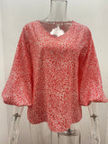 Luna Biz Floral Blouse