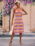 Luna Knitted Long Summer Dress