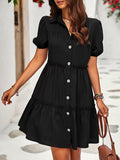 Luna Lapel Dress