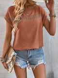 Luna Lace Trim Top
