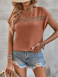 Luna Lace Trim Top