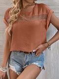 Luna Lace Trim Top