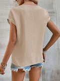 Luna Lace Trim Top
