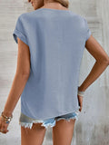 Luna Lace Trim Top