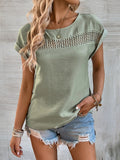 Luna Lace Trim Top