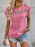 Luna Lace Trim Top