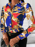 Luna Printed Biz Shirt