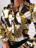 Luna Printed Biz Shirt