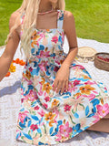 Luna French Floral Dress