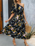 Luna Ete One Shoulder Dress