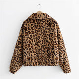 Luna Vintage Leopard Faux Fur Jacket