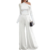 Luna Long Sleeve Sophisticated Jumpsuit