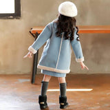 Luna Girls Faux Fur Coat