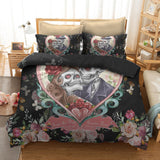 Luna Dia de los Muertos Bedding Set